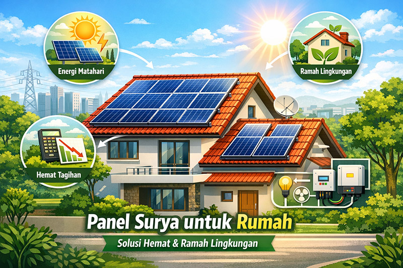 panel surya untuk rumah
