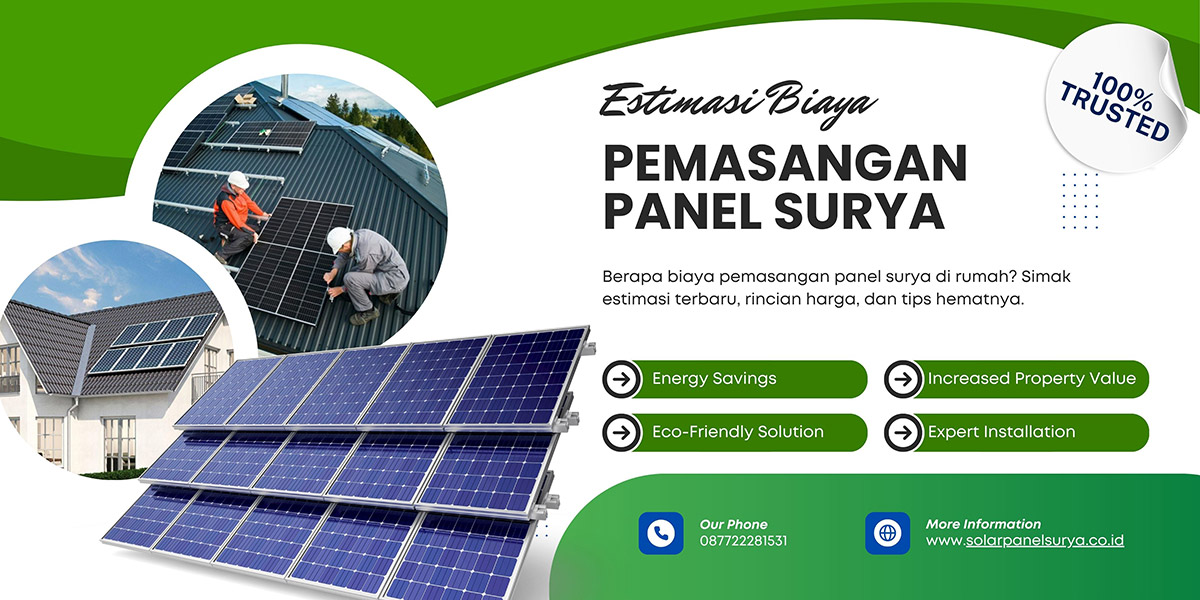 pemasangan panel surya