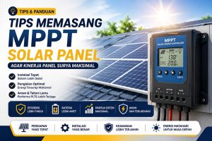 Tips Memasang MPPT Solar Panel agar Kinerja Panel Surya Maksimal