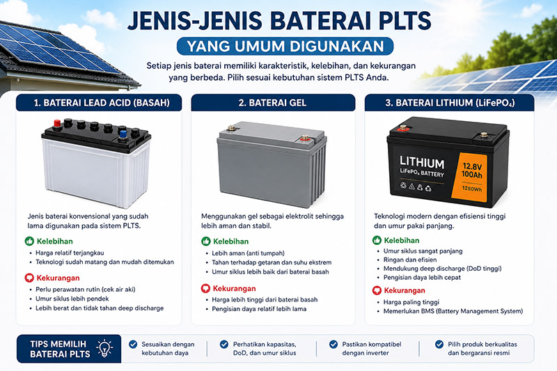 baterai plts
