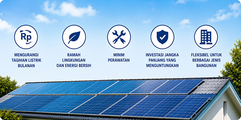 keunggulan PLTS on grid