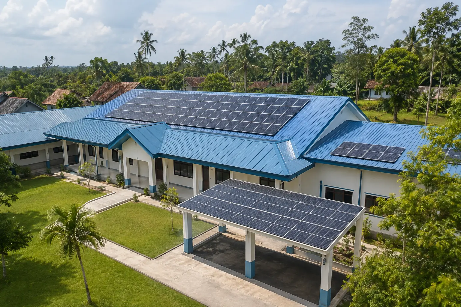 Panel Surya untuk Fasilitas Umum