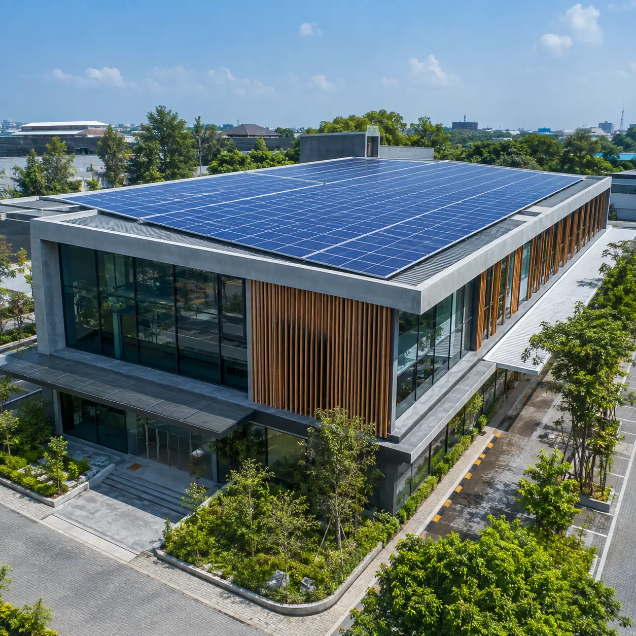 Jasa pemasangan solar panel untuk bisnis