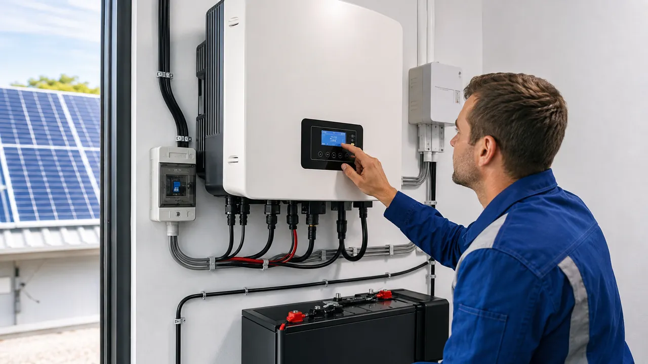 Instalasi & Konfigurasi Inverter
