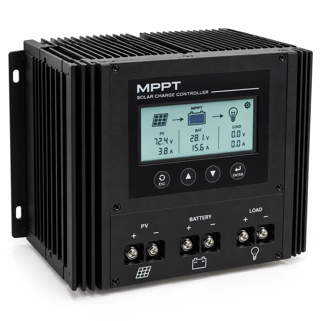 SCC MPPT 60A 12V-24V-48V