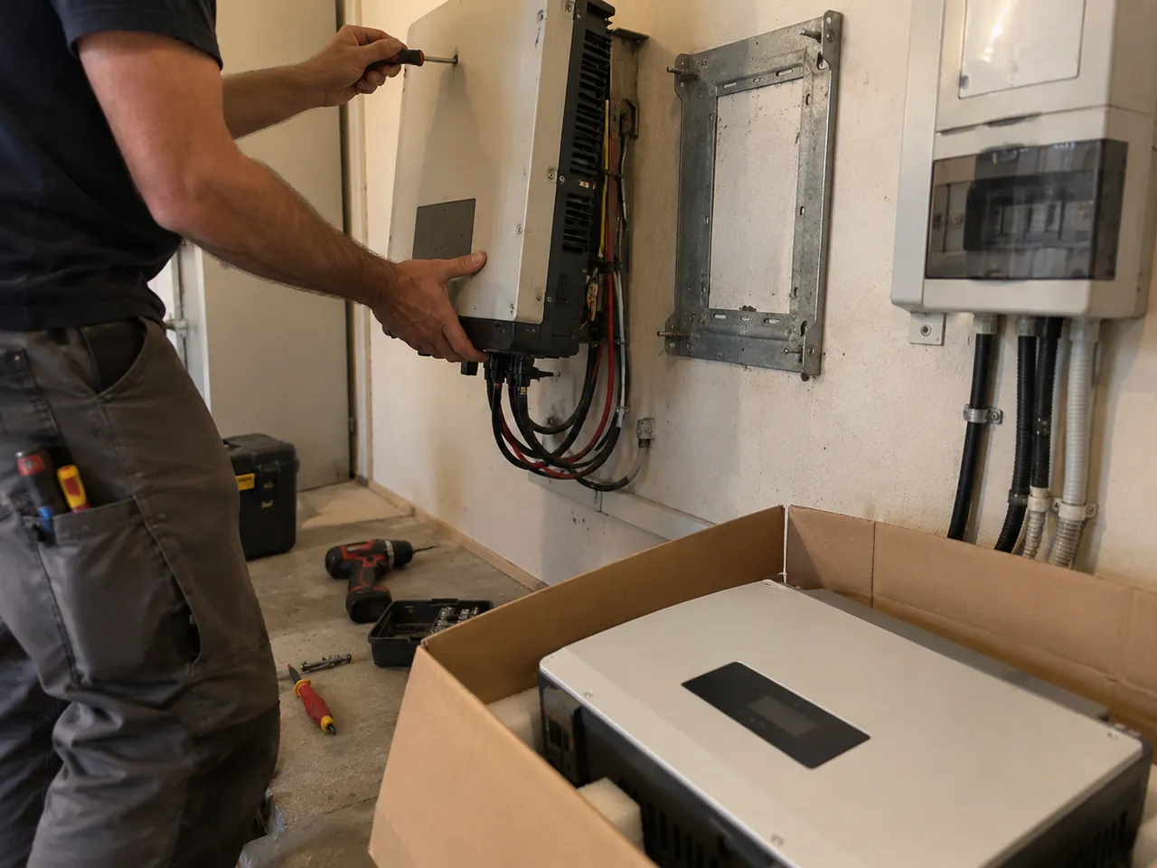 Jasa upgrade sistem inverter